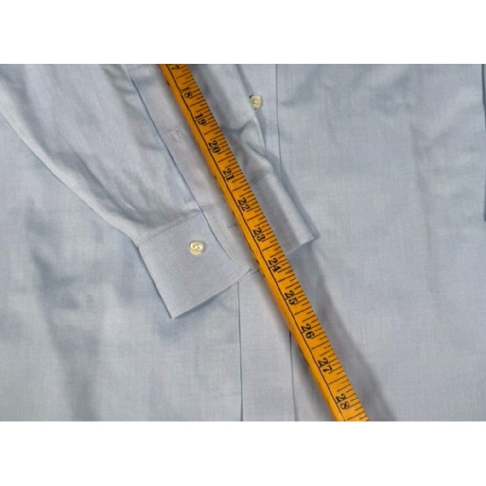 Brooks Brothers Mens 17.5 Slim Fit Long Sleeve Button Down 100% Cotton‎ Shirt - Picture 5 of 10